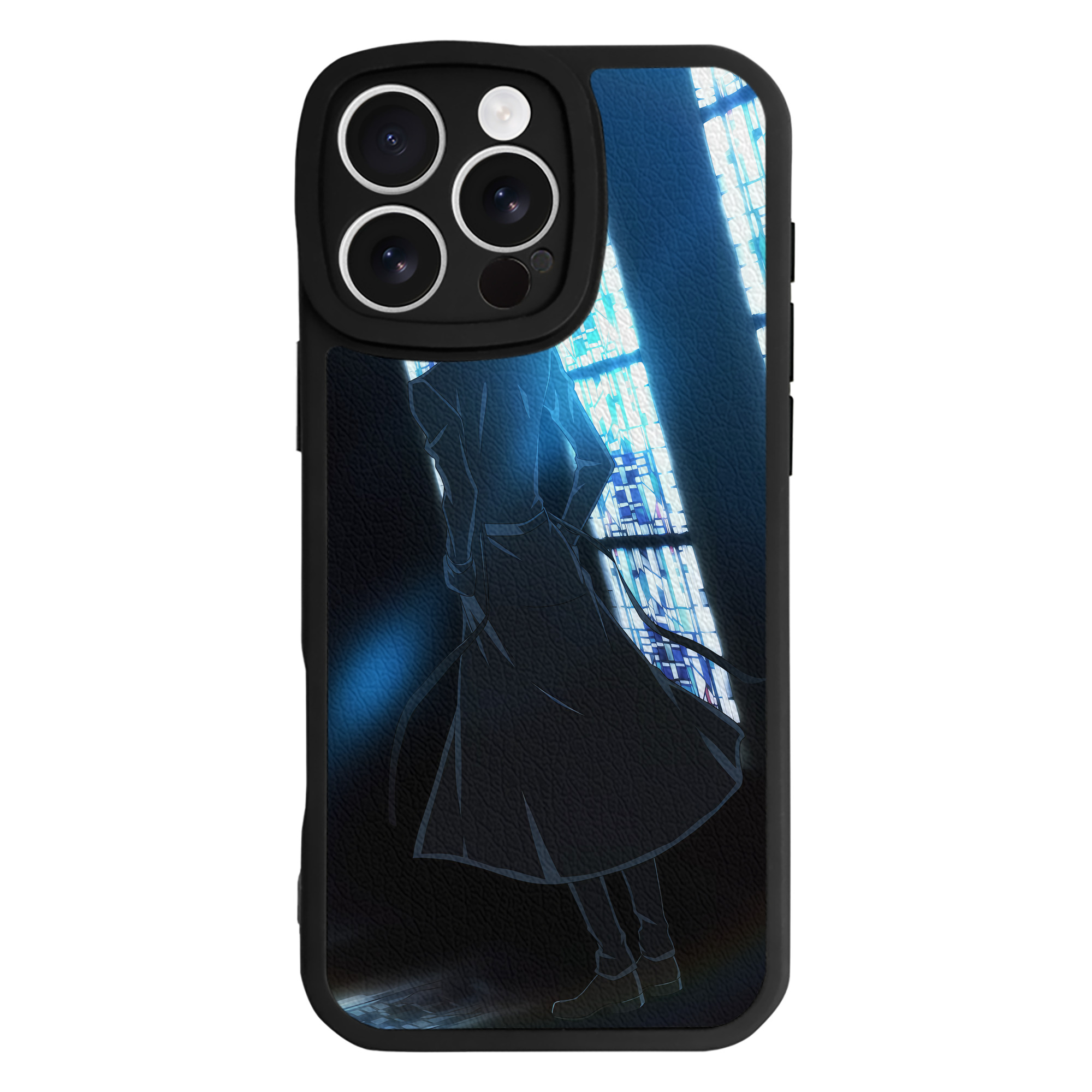 （画像用） 文豪ストレイドッグス Bungo Stray Dogs 【iPhone 16シリーズ対応】シリコンスマホケース（レザー調） 材質：シリコン